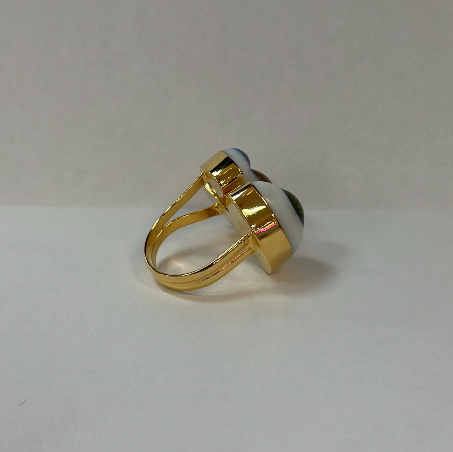 3 Color Eyes Ring