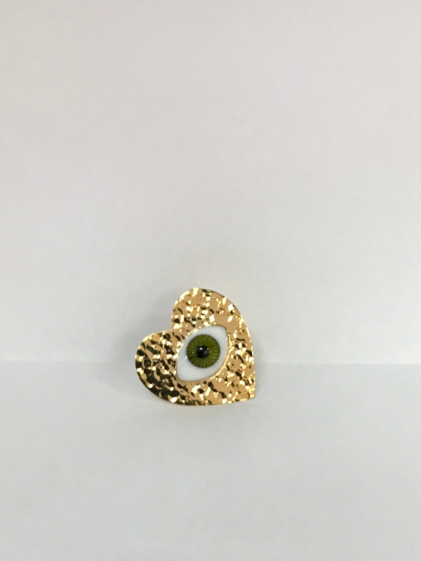 Eye Heart Thin Ring