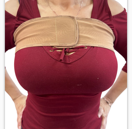Breast implant band