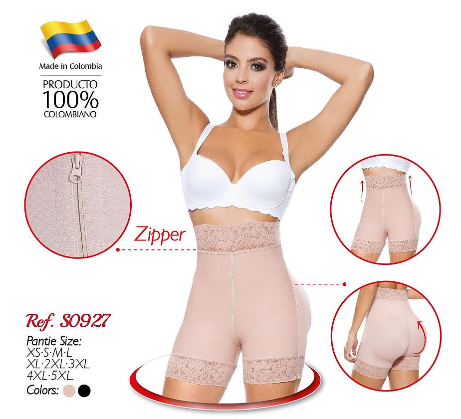 S0927 long panty with zipper