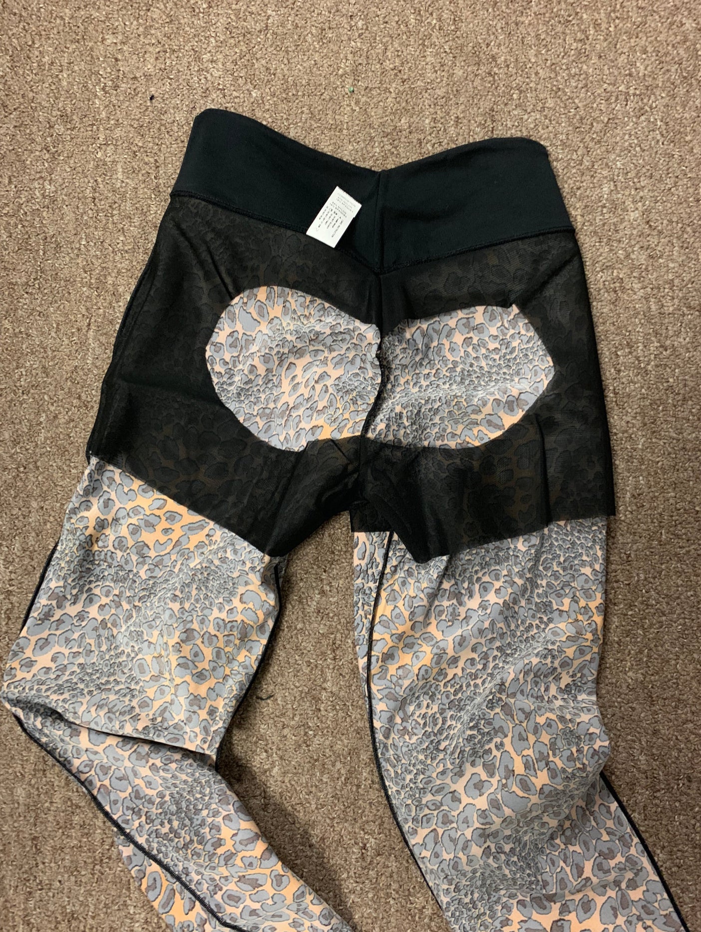 9043 Elegant figure push up leggings