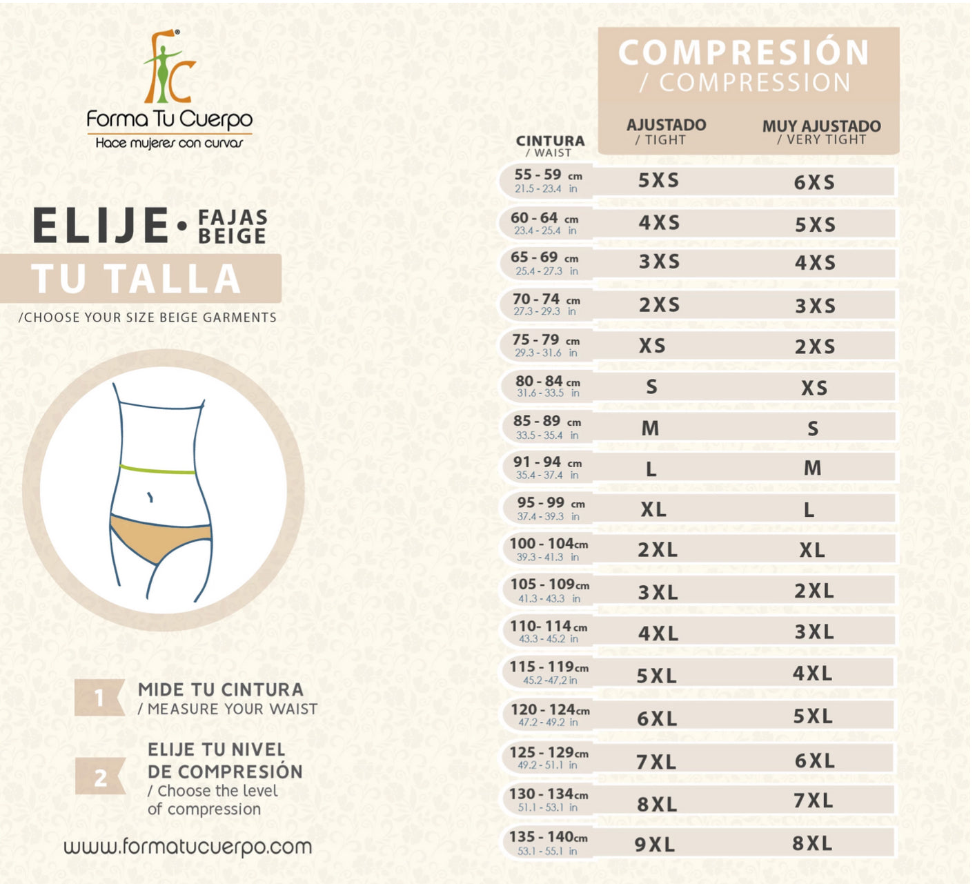 O-070/ O-071  Short Strapless Faja Forma Tu Cuerpo