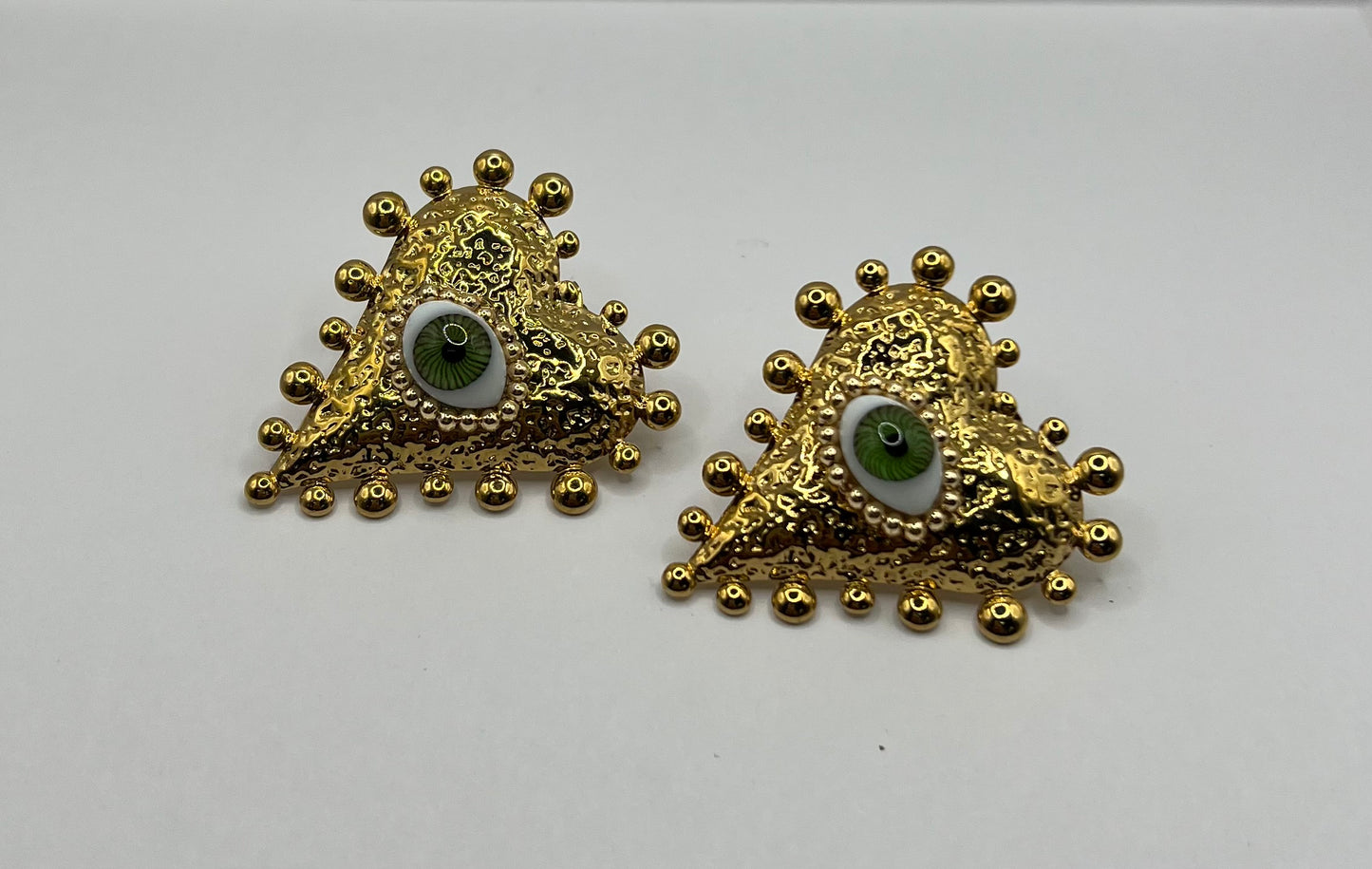 Heart Eye Earrings