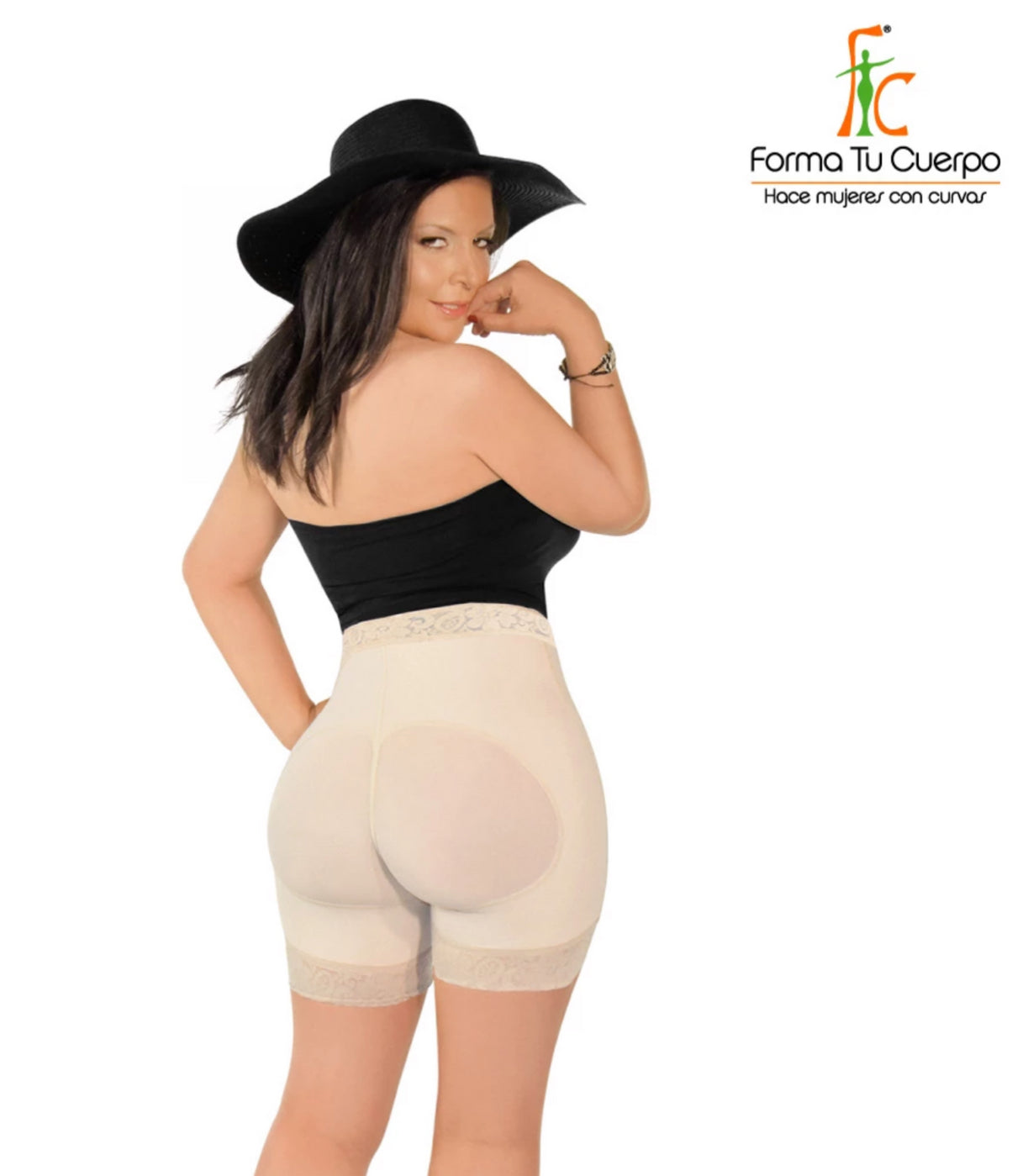 O-070/ O-071  Short Strapless Faja Forma Tu Cuerpo